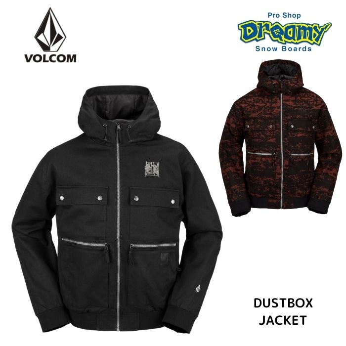 VOLCOM ボルコム　X-Wing Jacket スノーボード　ジャケット VOLCOM ボルコム DUSTBOX JKT G1652400 スノーウェア ジャケット 2024