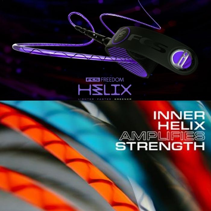 FCS リーシュコード FREEDOM HELIX LEASH COMP 6ft 6フィート