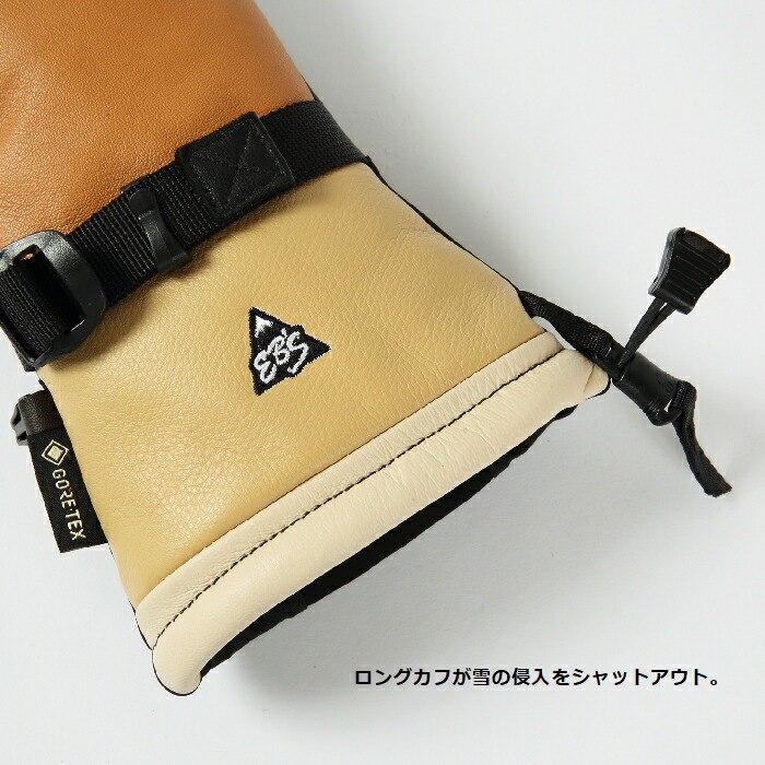 ○23-24 eb's CARVING MITT NII カラー:CHOCOLATE Mサイズ