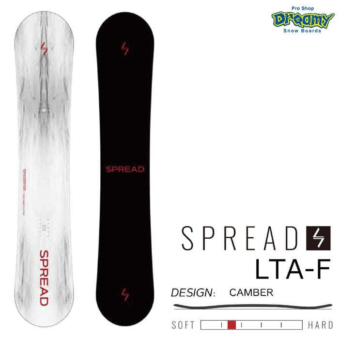 26-27 SPREAD LTA-F 148/151/153/156 キャンバーモデル フリーラン