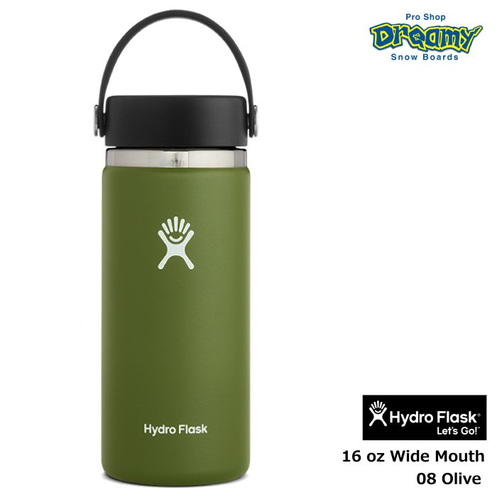 Hydro Flask ハイドロフラスク 16oz Wide Mouth 473ml #5089022