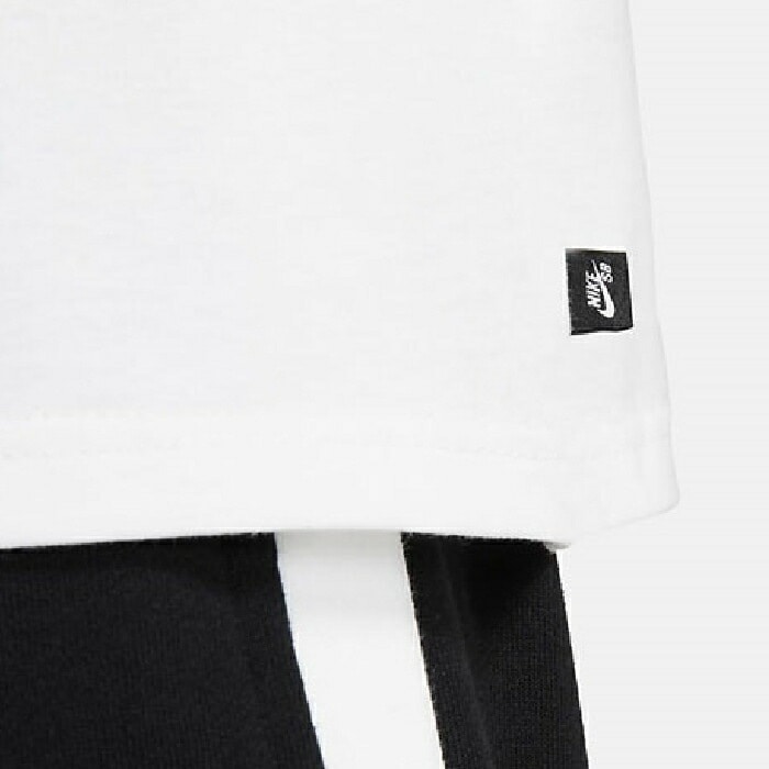 NIKE SB　スケーター　ゲームシャツ　古着　ホワイト　白　ブラック　黒　XL NIKE公式】ナイキ SB ロゴ スケートボード Tシャツ.オンライン