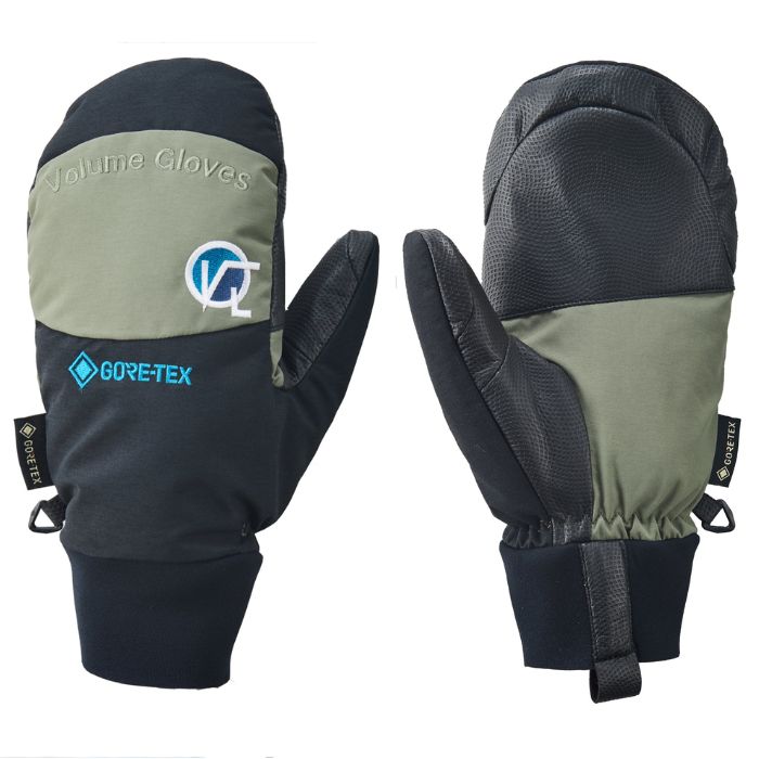VOLUME GLOVES KAMIKAZE Mサイズ ブラック/グリーン VOLUME GLOVES ボリュームグローブ KAMIKAZE NS(GORE-TEX) PKW22G01