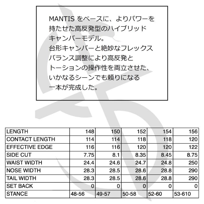 24-25 CROOJA クロージャ BEETLE ビートル 148/150/152/154/156