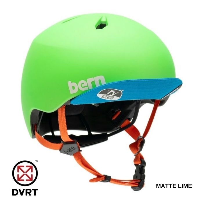 BERN バーン NINO_2 DVRT ヘルメット BEBB32 MATTE LIME 子供用 US FIT