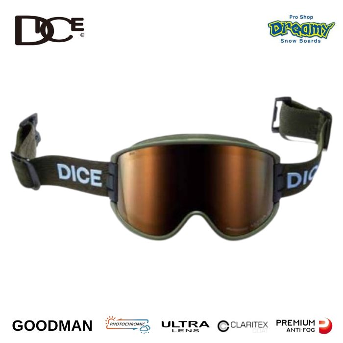 25-26 DICE ダイス GOODMAN GM54276_OLV ライトパープル/ブロンズ