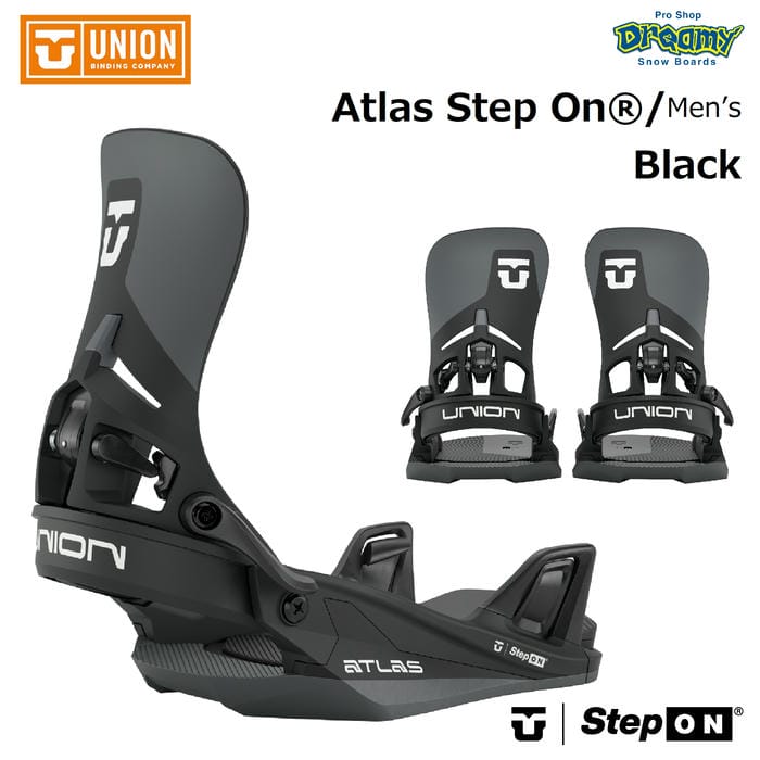 25-26 UNION Atlas Step On 12000100-blk ステップオン チャネル 4x2