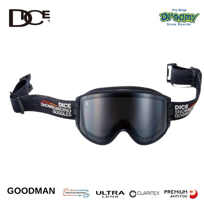 25-26 DICE ダイス GOODMAN GM54570_MBK ライトグレイ/ライトシルバー