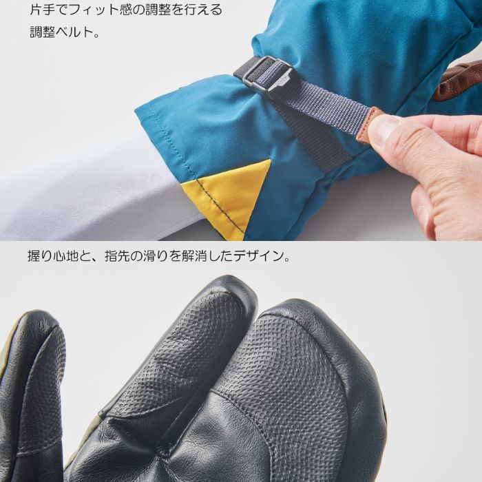 VOLUME GLOVES ボリュームグローブ THREE KING(GORE-TEX) TK09G01 LEAF