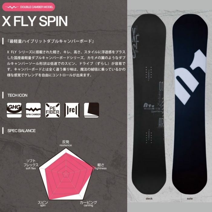 23-24 011 Artistic ゼロワンワンアーティスティック X FLY SPIN 152