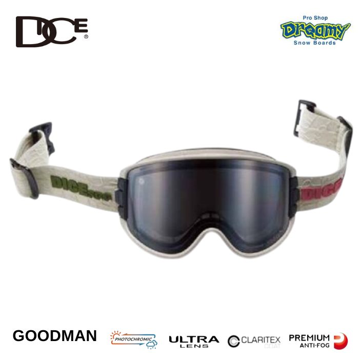 25-26 DICE ダイス GOODMAN GM54570_WGRY ライトグレイ/ライトシルバー