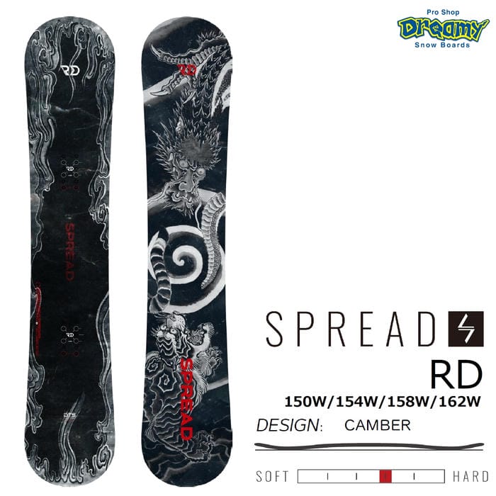 26-27 SPREAD RD 150W/154W/158W/162W キャンバーモデル ワイド 菅谷佑