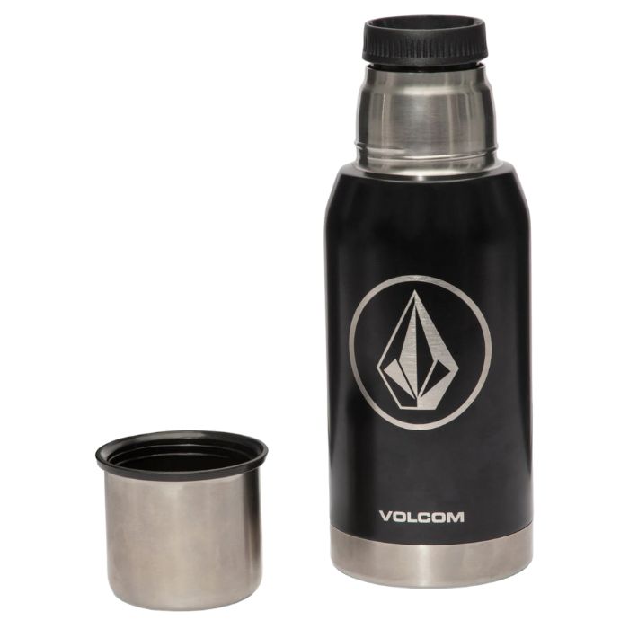 VOLCOM ボルコム FULL METAL THERMAL BOTTLE VMXX03HMY4 BLACK ロゴ