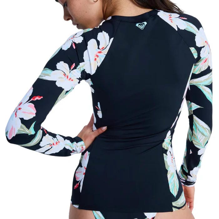 ROXY LS ZIP LYCRA ERJWR03898 ラッシュガード ジップアップ 長袖