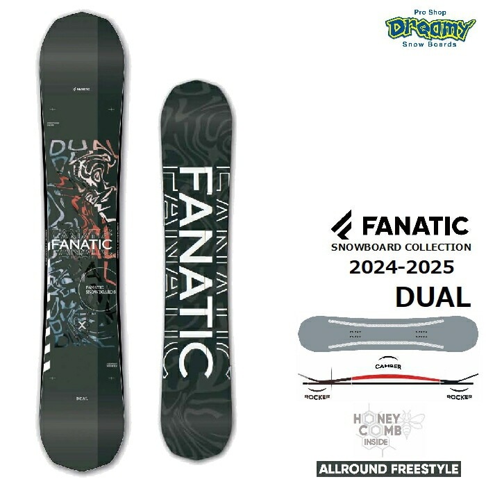 24-25 FANATIC ファナティック DUAL ポップキャンバー ディレク