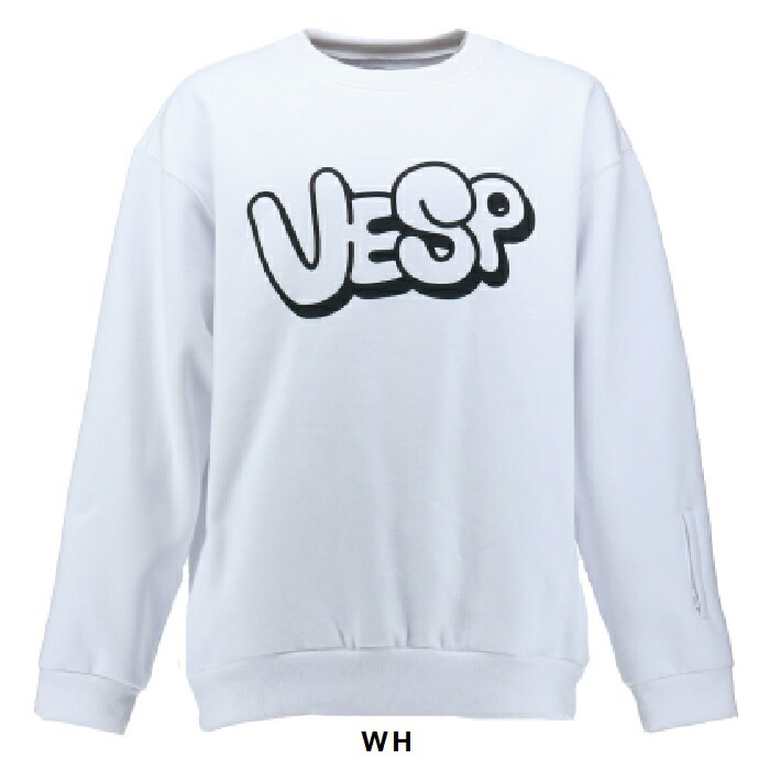 VESP べスプ Hand Totch Logo Crew VPMS1025 スウェット クルーネック