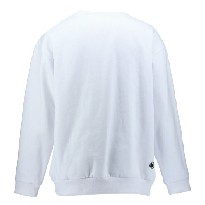 VESP STAR CRUE ホワイト スウェット M VESP べスプ Hand Totch Logo Crew VPMS1025 スウェット クルーネック