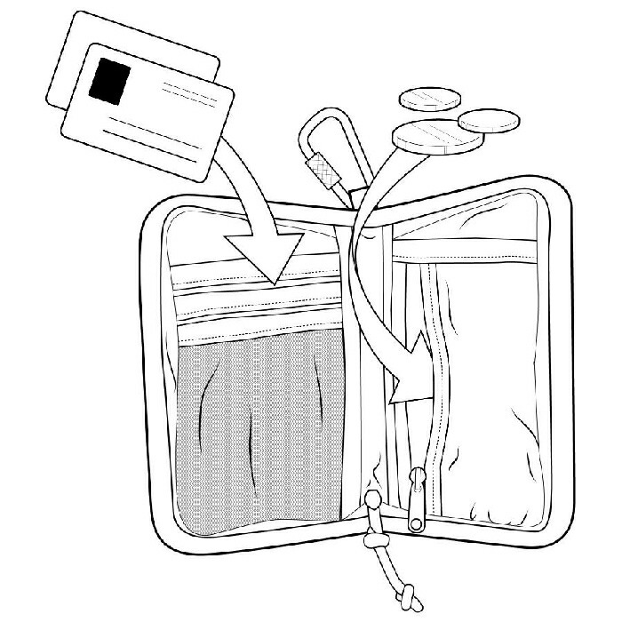 BURTON バートン Japan Zip Pass Wallet 153901 ジャパン ジップ パス