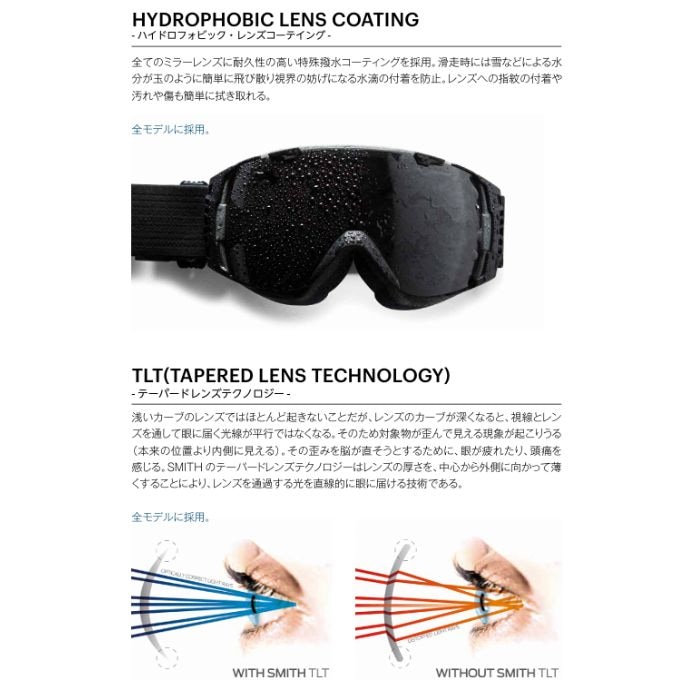 SMITH ゴーグル ミラーレンズ ケース付き Amazon | SMITH スクワッドゴーグル ChromaPopレンズ付き