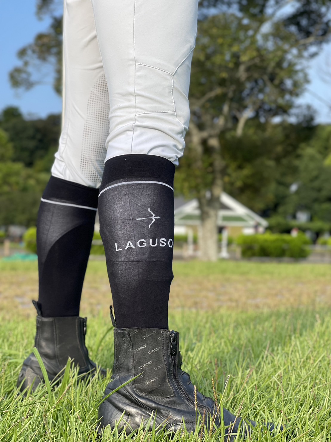 乗馬用品 乗馬 靴下 ソックス 2組 うまれ 