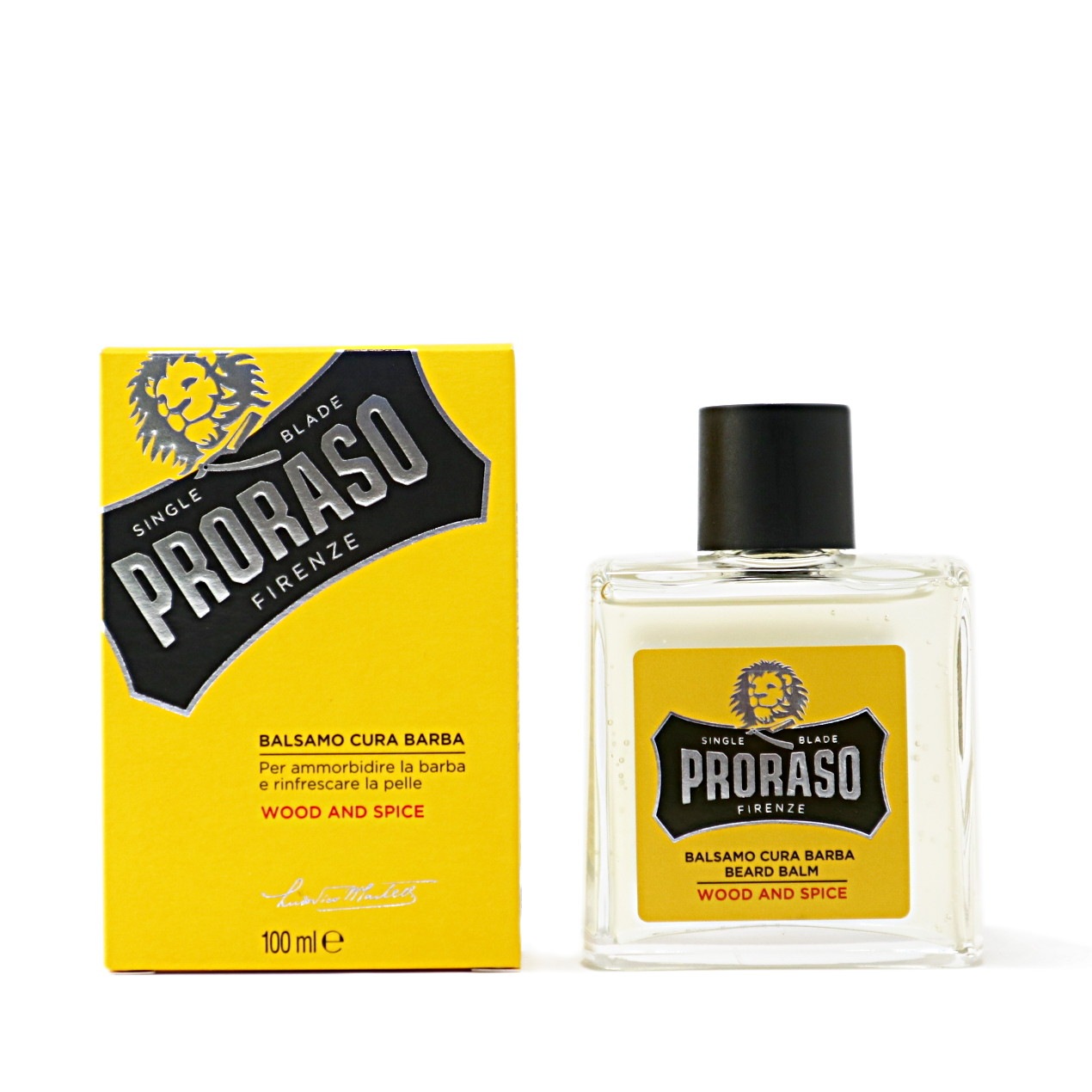 ビアードバーム ウッド＆スパイス／PRORASO（ビアードバーム