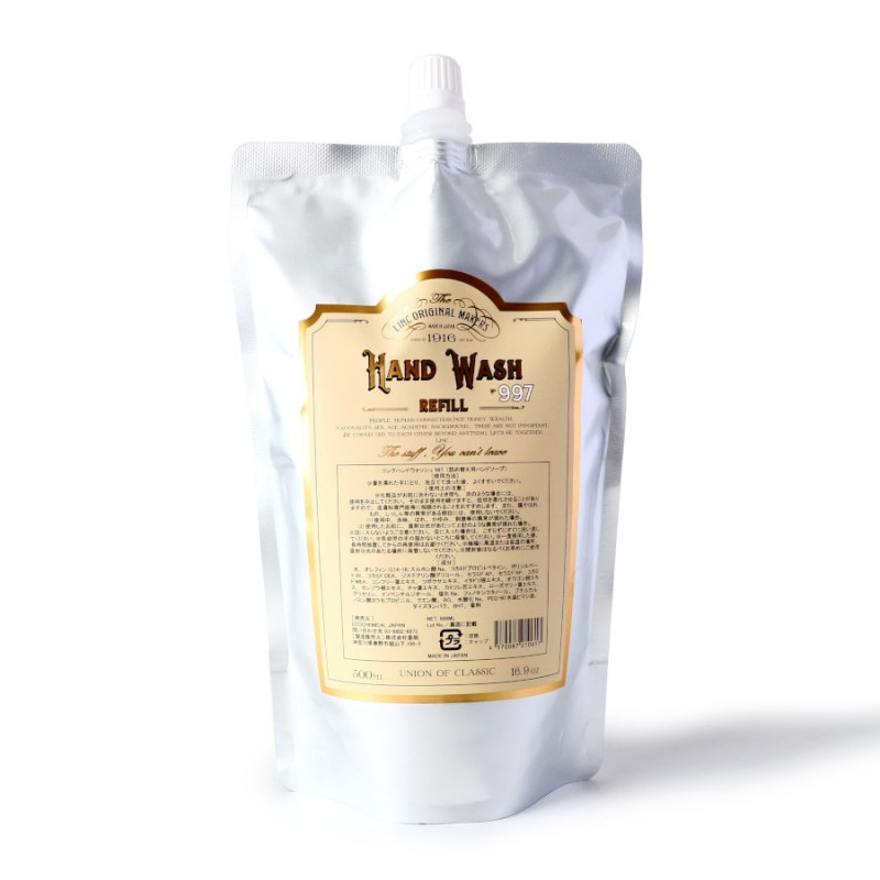 997 HAND WASH 詰替え用 500ml／Linc Original Makers（ハンドソープ