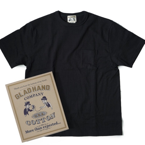 ROYAL POCKET T-SHIRTS_R02BK ܥå꡿GLAD HAND Tġ