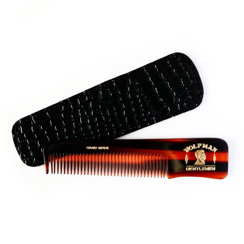 シープホーンコーム ポケットタイプ 羊角 天然角 ハンドメイド シープ