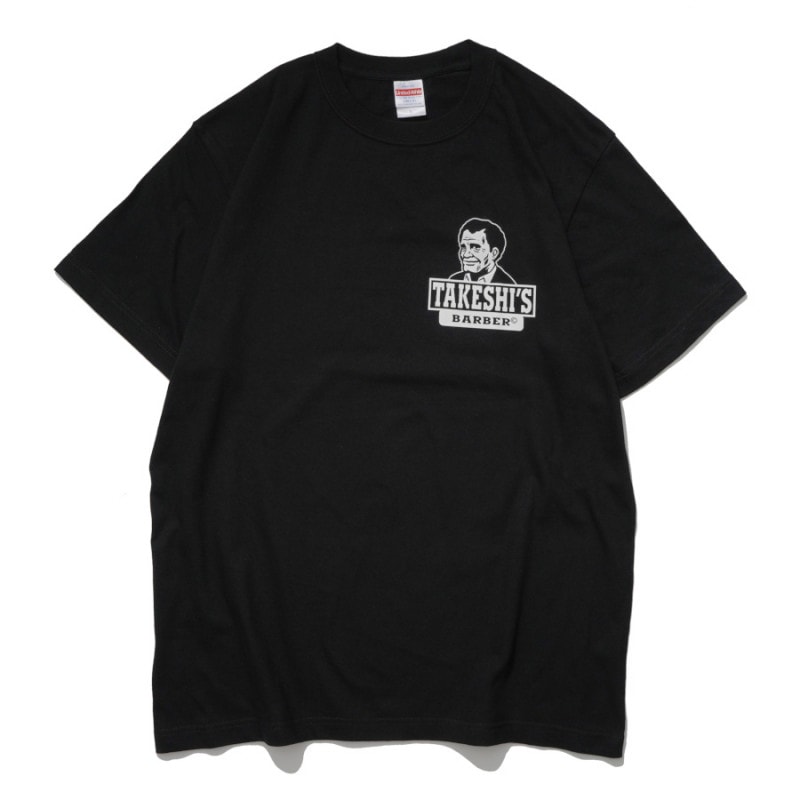 TAKESHI'S BARBER TEE （ブラック）／TAKESHI'S BARBER（Tシャツ