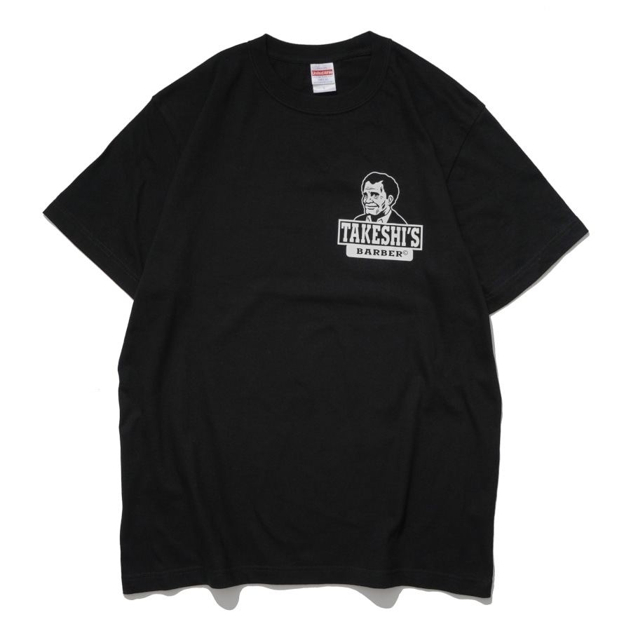 TAKESHI'S BARBER TEE （ブラック）／TAKESHI'S BARBER（Tシャツ