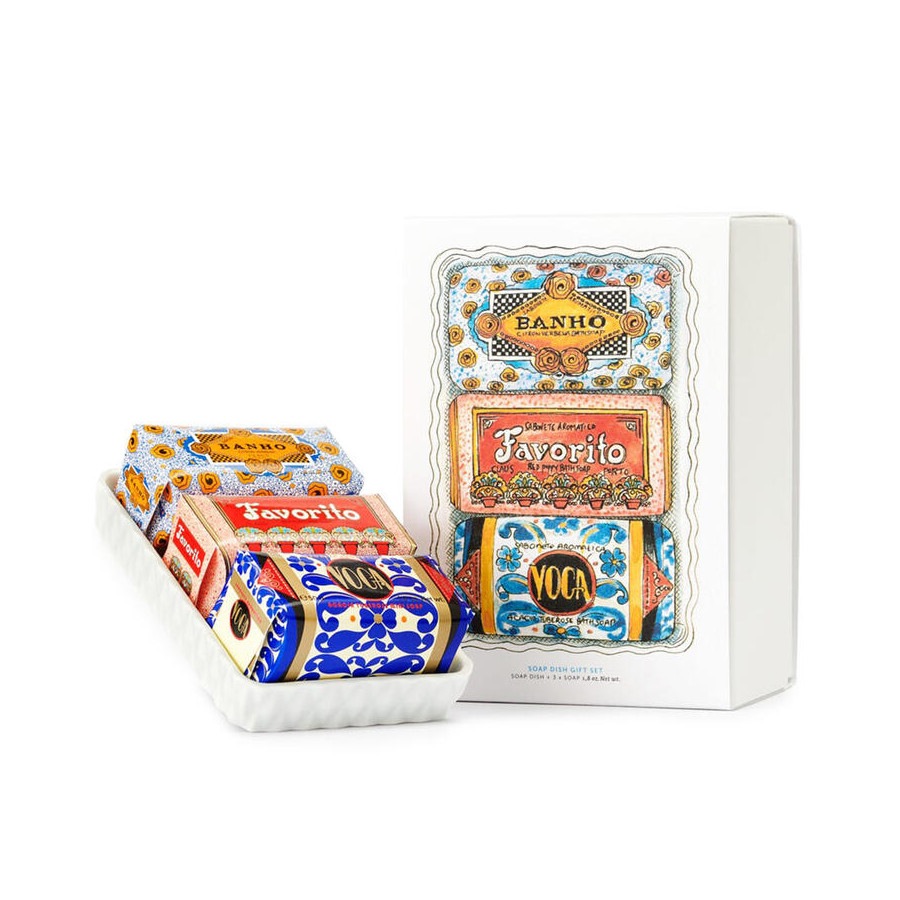 GIFT SET 3×50g（SOAP HOLDER付き）／CLAUS PORTO（ギフトセット