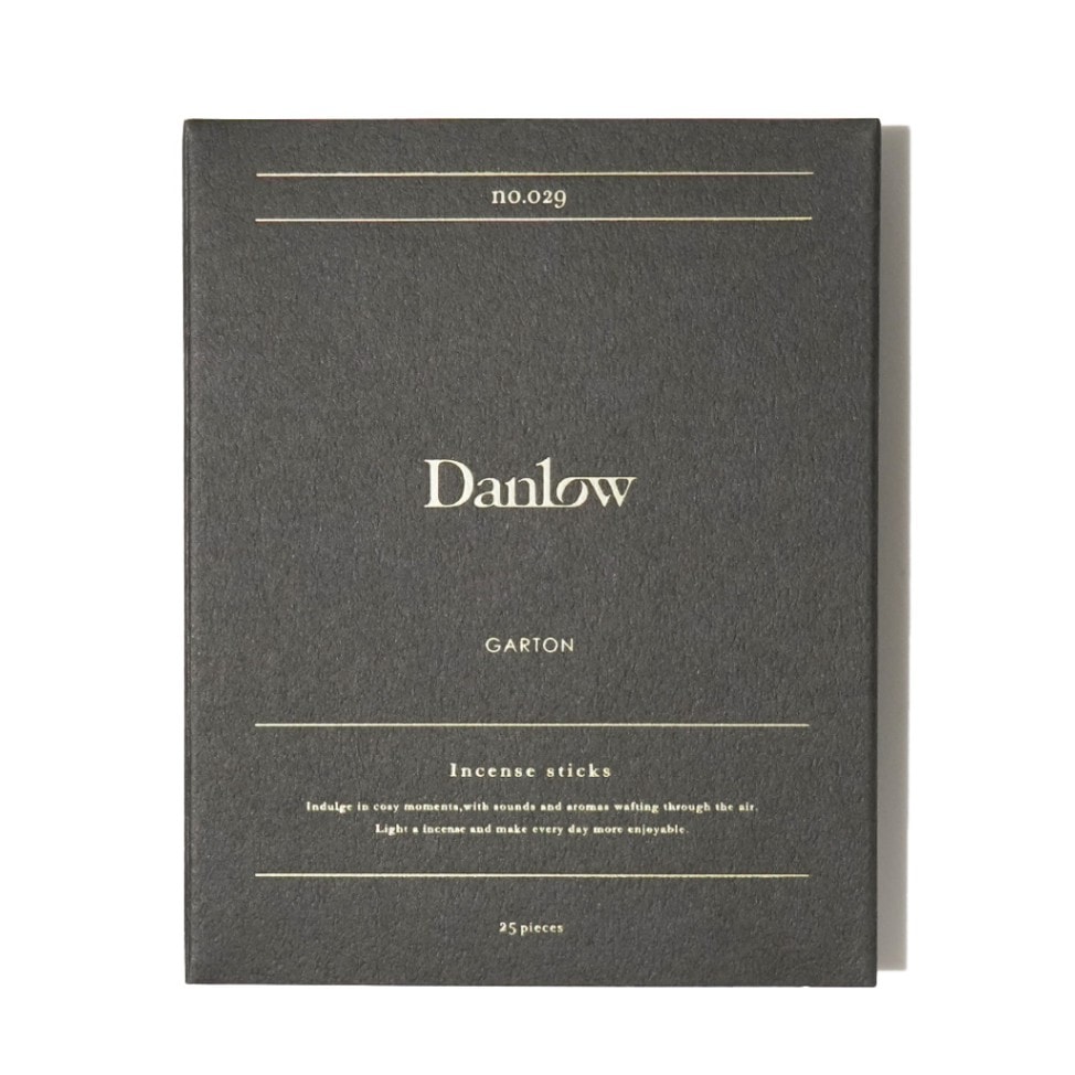 Danlow お香　Incense Sticks インセンススティック - GARTON(ガートン) -／Danlow（お香