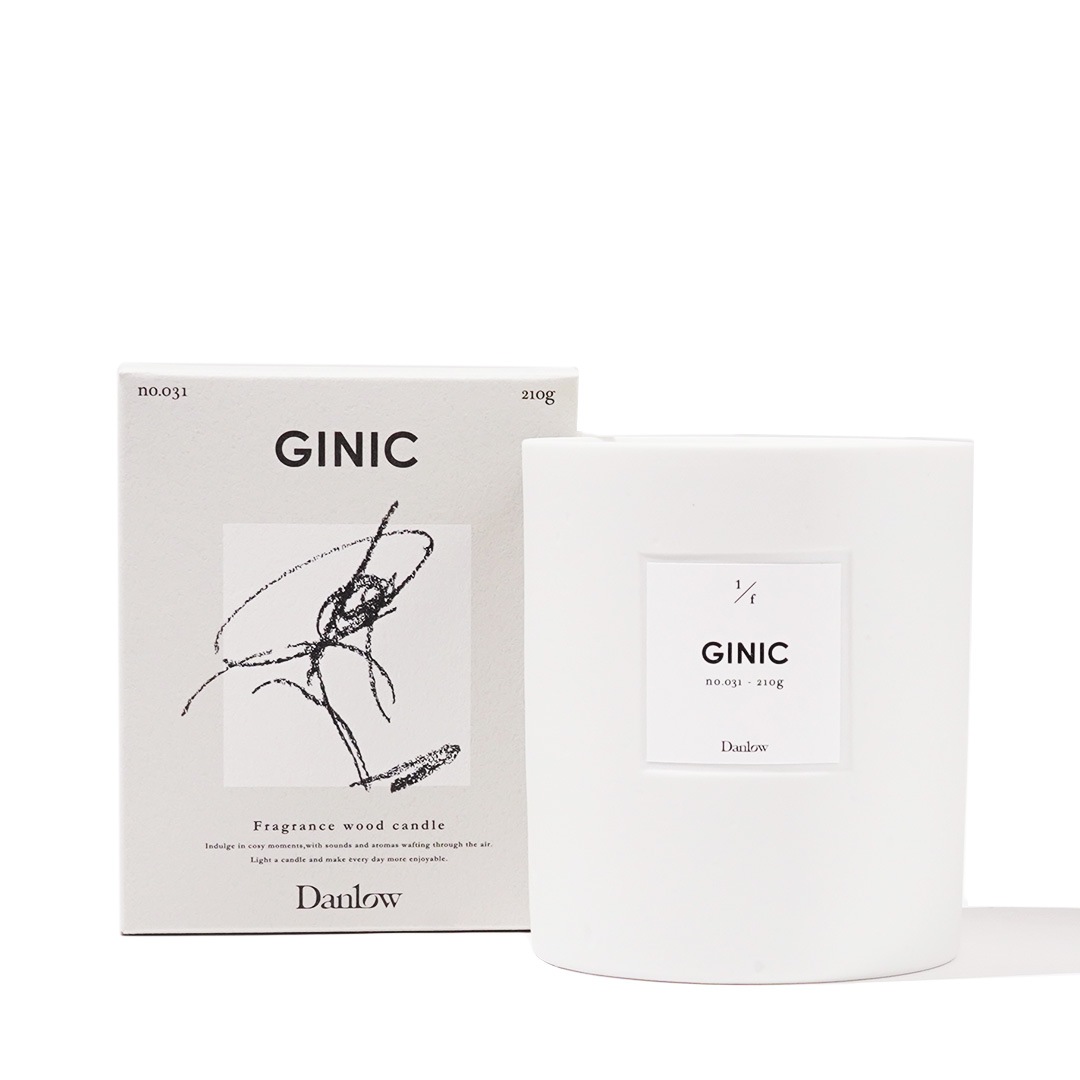 フレグランスウッドキャンドル - GINIC(ジニック) -／Danlow