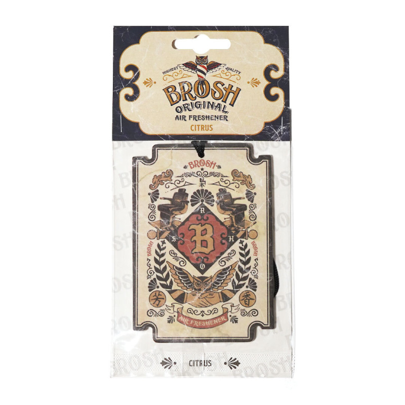 BROSH AIR FRESHENER CITRUS（RED）／BROSH（エアーフレッシュナー