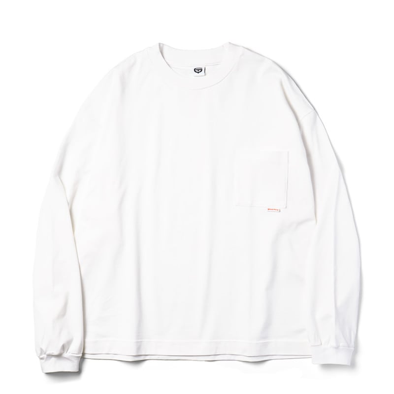 GT long sleeve Tshirt（WHITE）／GOOD THING（Tシャツ
