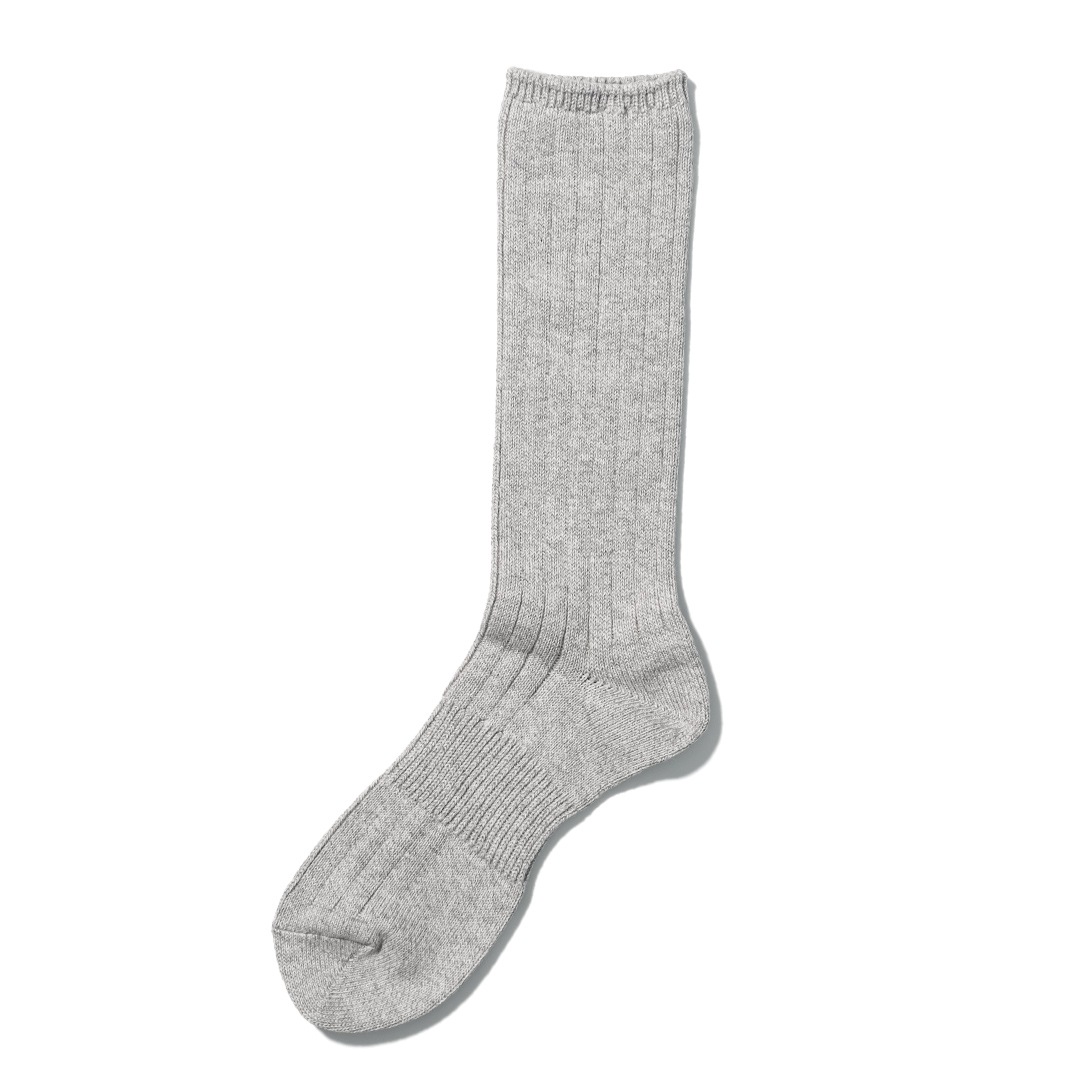 LOOSE RIB SOCKS L（ライトヘザーグレー）／VIBSOX（ソックス