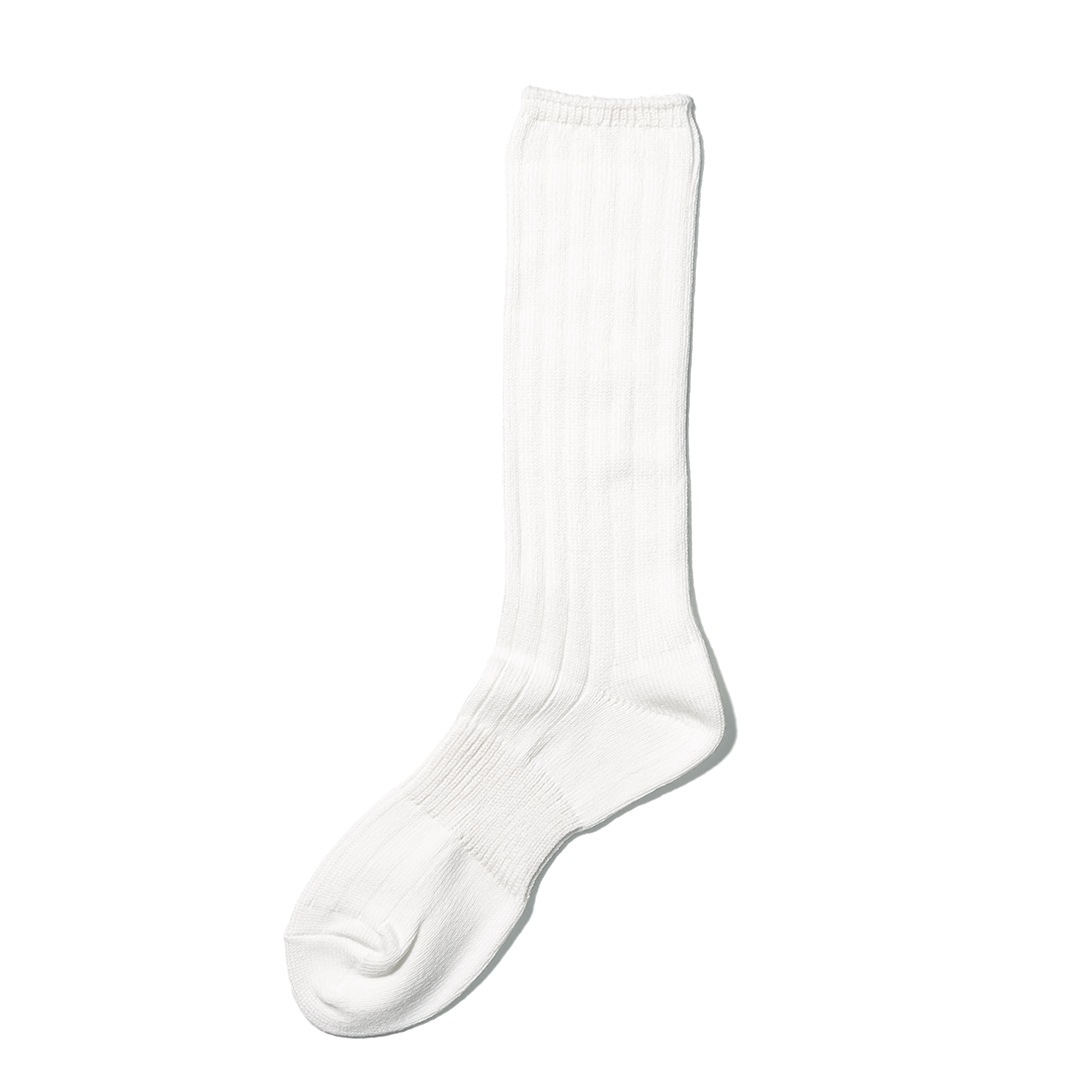 ソックス ブルー L ショッパーS LOOSE RIB SOCKS L（ホワイト）／VIBSOX（ソックス） | カテゴリ