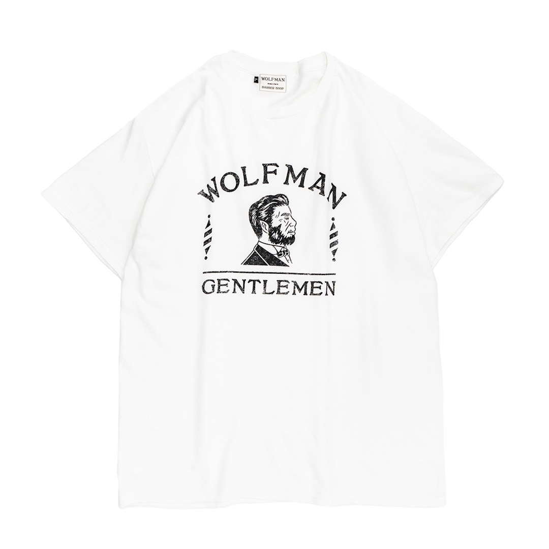 WOLFMAN GENTLEMEN TEE_WH／WOLFMAN（Tシャツ） | カテゴリ,アパレル