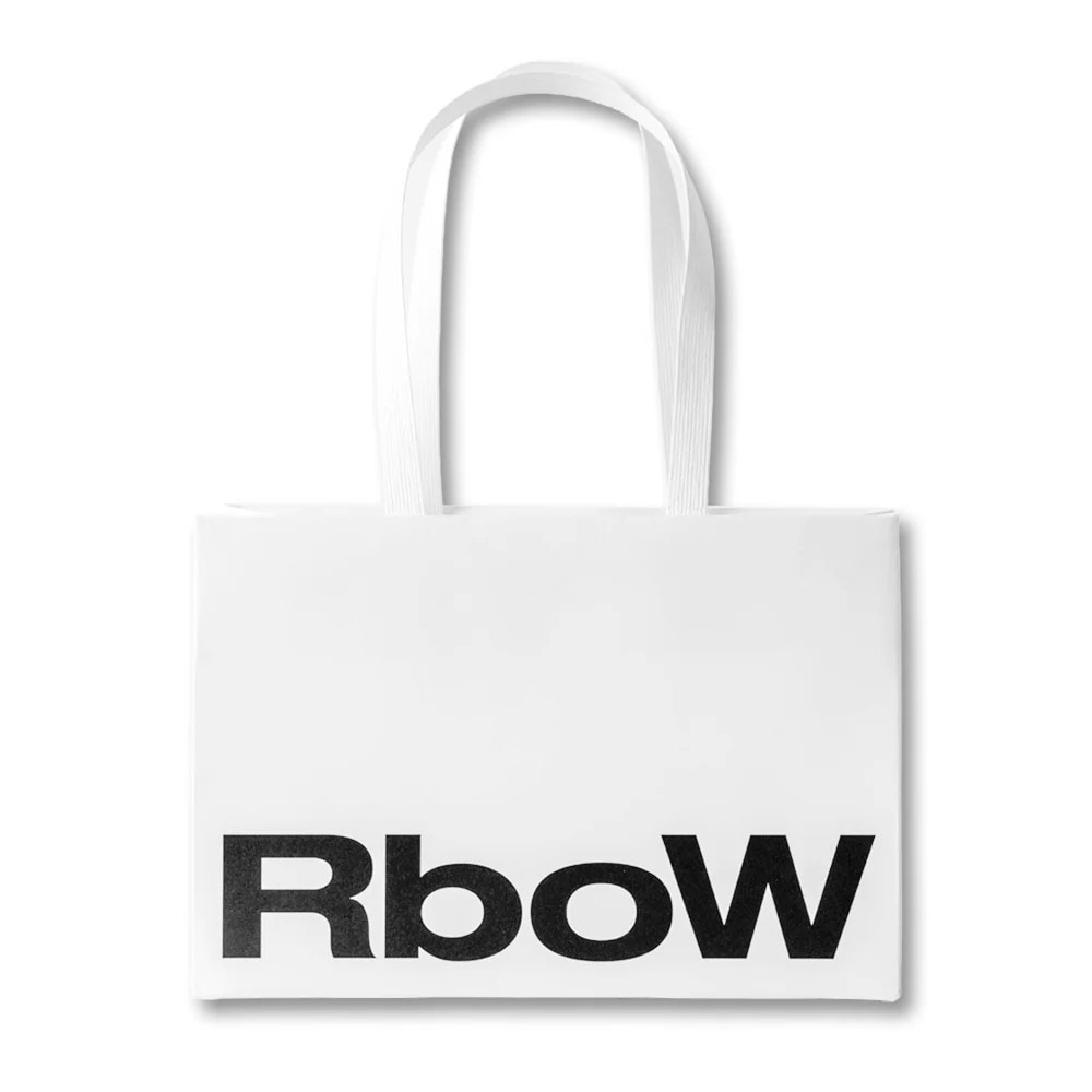 RboW SHOPPING BAG WH（S）／RboW（ショッパー） | カテゴリ,ギフト