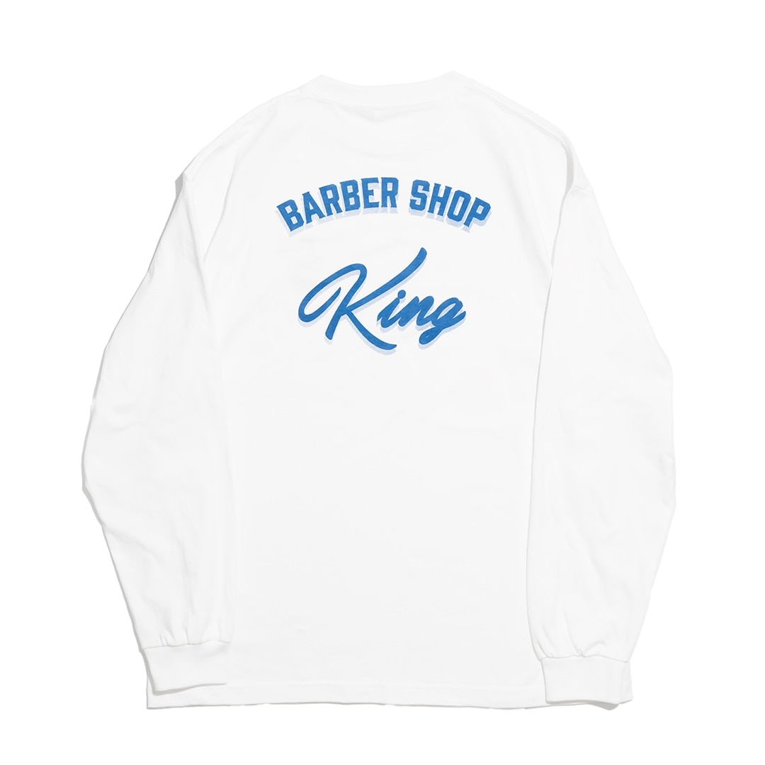 Long sleeve tee King gnu メッシュロンt 白 LURKING CLASS ラーキング