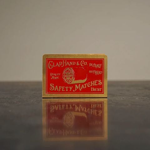 MATCHBOX HOLDER GOLDREDBOBBINˡGLAD HAND ʥޥåܥå