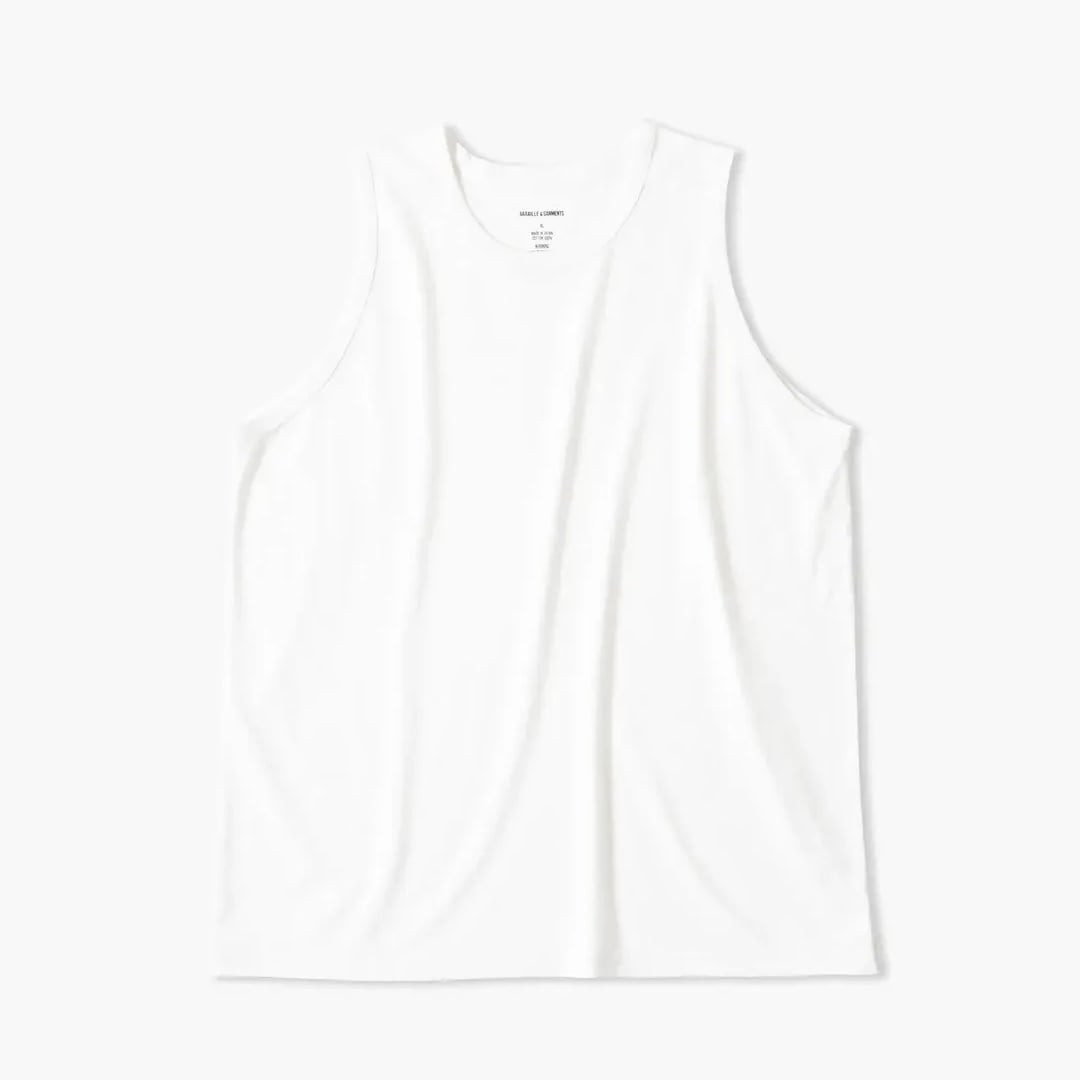 CAOL ILA Tank Top（ホワイト）／BARAILLE&GARMENTS（タンクトップ
