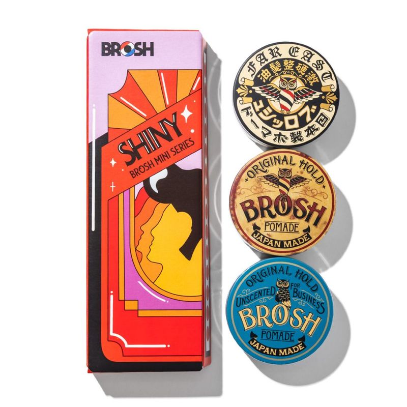 BROSH DRESSKIN 115g 2つ ブロッシュ ポマード　特価現品のみ BROSH DRESSKIN 115g 2つ ブロッシュ ポマード 特価現品のみ