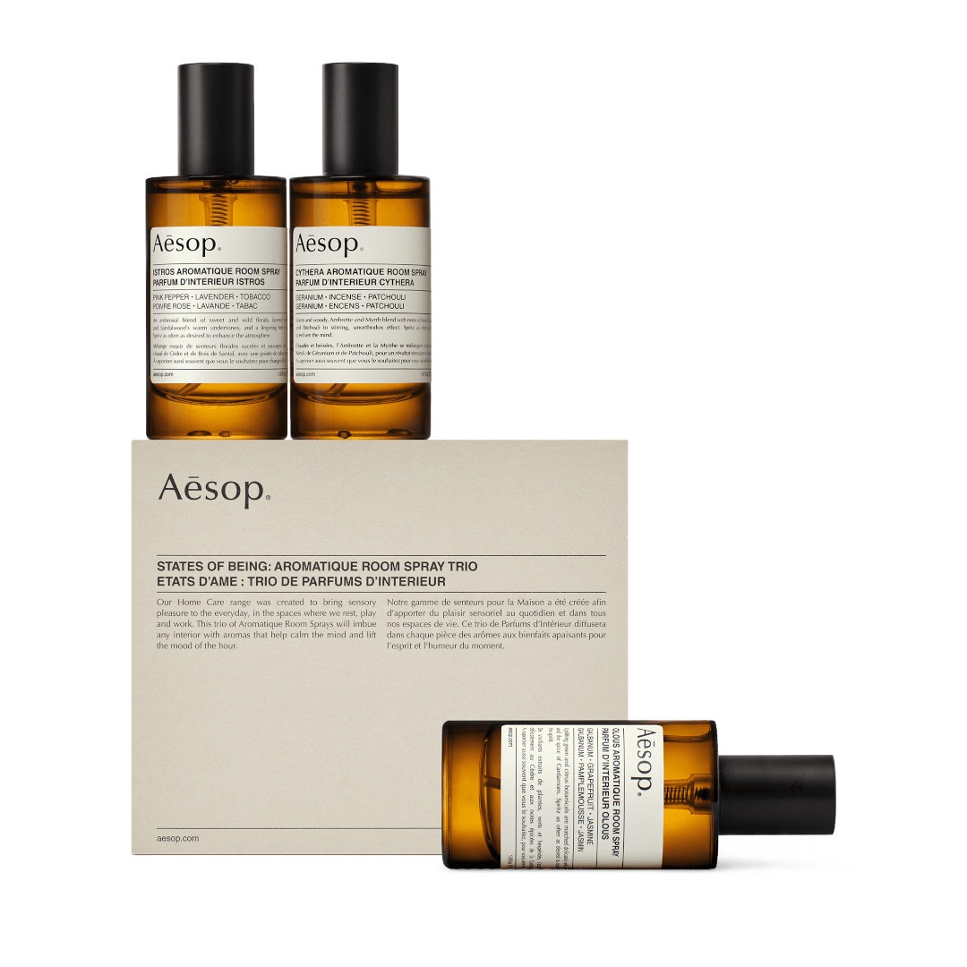 Aesop イソップ ステイト オブ ビーイング アロマティック ルームスプレー ステイト オブ ビーイング アロマティック ルームスプレー トリオ