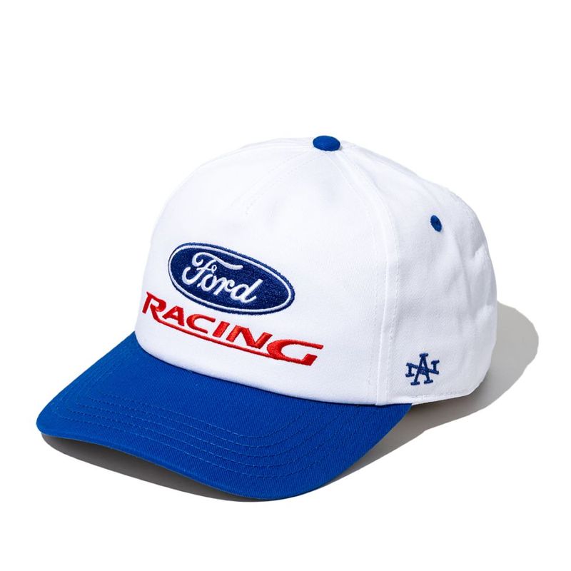 FORD RACING - ROSCOE TWILL（WHITE-ROYAL）／AMERICAN NEEDLE