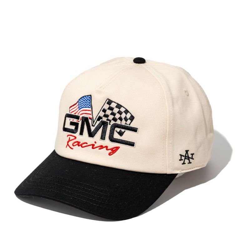 GMC RACING - ROSCOE TWILL（IVORY-BLACK）／AMERICAN NEEDLE