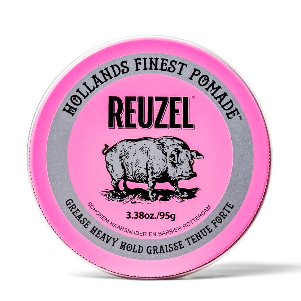 【未使用】REUZEL ルーゾー　ポマード ピンク　340g 3個セット ルーゾー ポマード グリース ピンク ヘビーホールド MID IUM SHINE