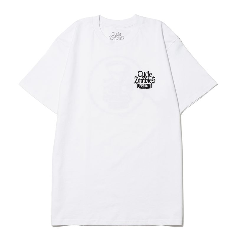限定】CYCLE ZONBIES × UPPERCUT TEE（WHITE）／UPPERCUT（Tシャツ