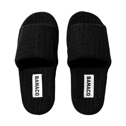 VIVID TERRY ROOM SLIPPER (BLACK)��BANACO�ʥ롼�ॷ�塼����