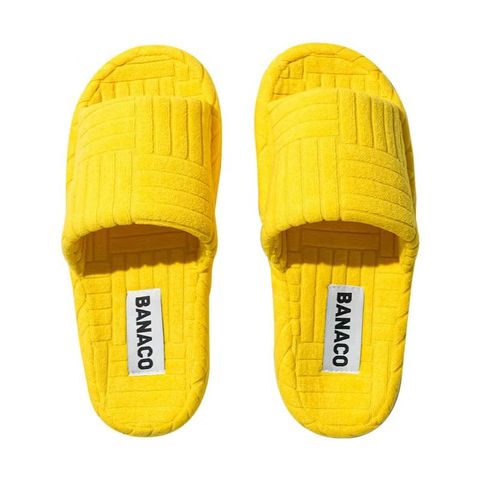 VIVID TERRY ROOM SLIPPER (YELLOW)��BANACO�ʥ롼�ॷ�塼����
